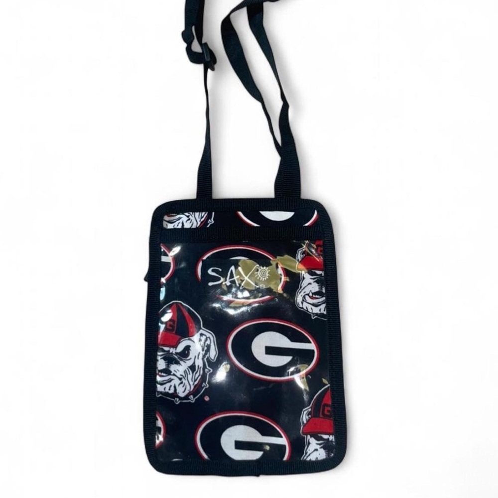 Sax Georgia Bulldogs Game Day Lanyard Card/Ticket Holder